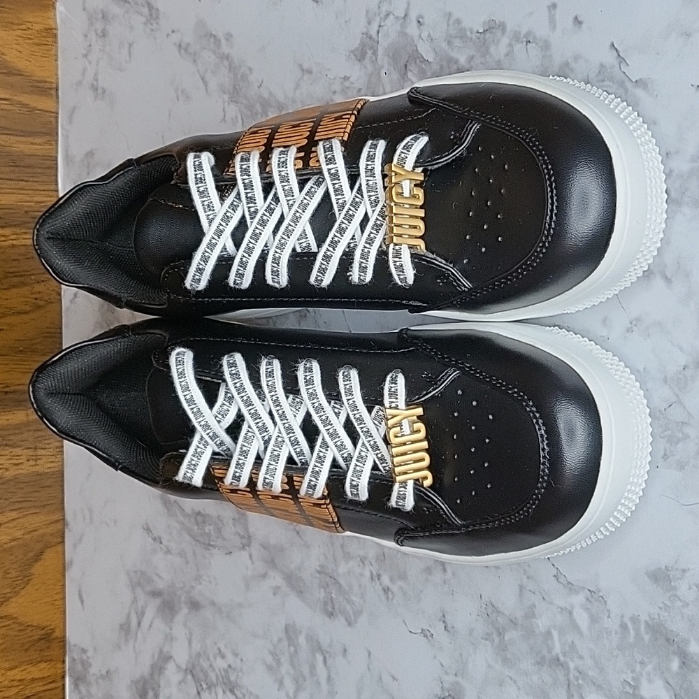 Black sneakers